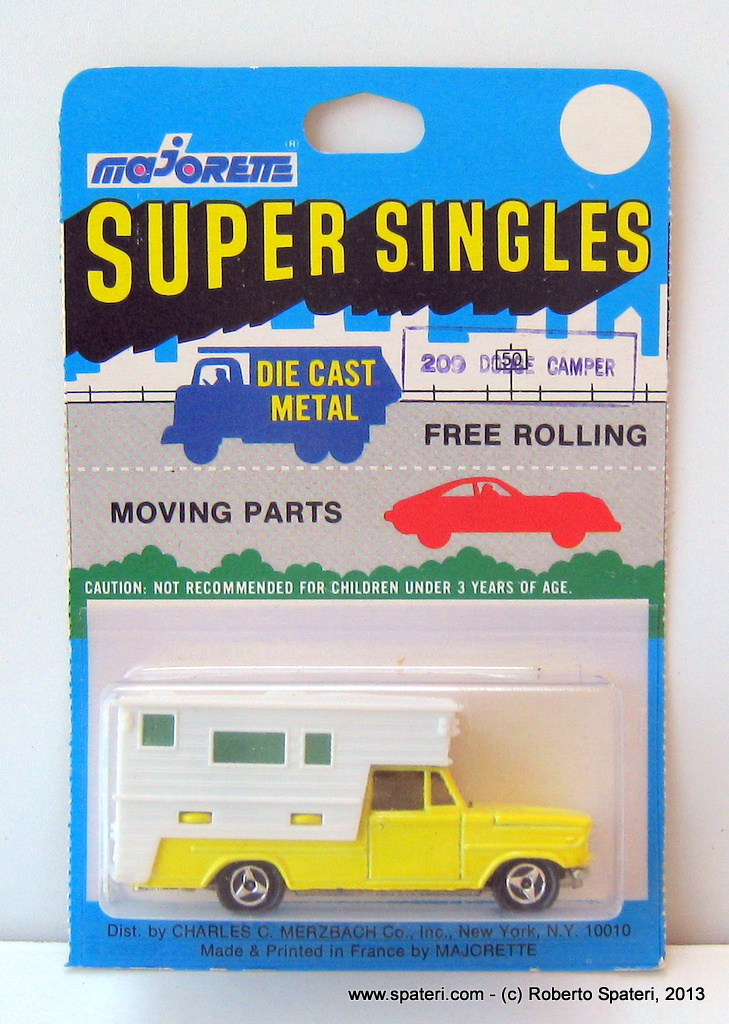 Majorette Dodge Camping Car (n.209)